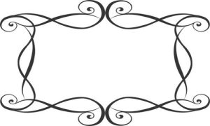 Vector Hoa Văn, Hoa Góc, Đường Viền (101)