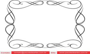 Vector Hoa Văn, Hoa Góc, Đường Viền (107)