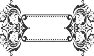 Vector Hoa Văn, Hoa Góc, Đường Viền (111)