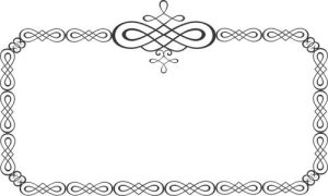 Vector Hoa Văn, Hoa Góc, Đường Viền (117)