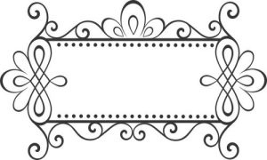 Vector Hoa Văn, Hoa Góc, Đường Viền (119)