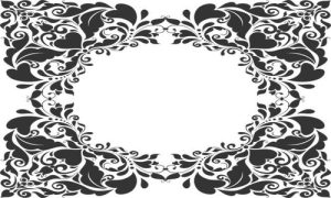 Vector Hoa Văn, Hoa Góc, Đường Viền (127)