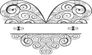 Vector Hoa Văn, Hoa Góc, Đường Viền (130)