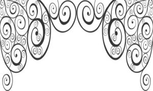 Vector Hoa Văn, Hoa Góc, Đường Viền (131)