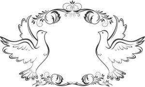 Vector Hoa Văn, Hoa Góc, Đường Viền (151)