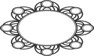 Vector Hoa Văn, Hoa Góc, Đường Viền (162)