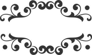 Vector Hoa Văn, Hoa Góc, Đường Viền (166)