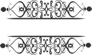 Vector Hoa Văn, Hoa Góc, Đường Viền (169)