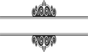 Vector Hoa Văn, Hoa Góc, Đường Viền (173)