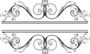 Vector Hoa Văn, Hoa Góc, Đường Viền (179)