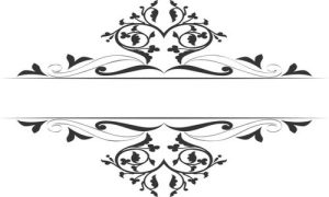 Vector Hoa Văn, Hoa Góc, Đường Viền (183)