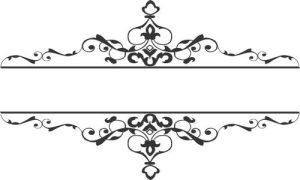 Vector Hoa Văn, Hoa Góc, Đường Viền (184)