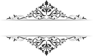 Vector Hoa Văn, Hoa Góc, Đường Viền (185)