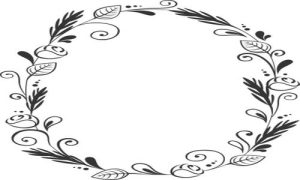 Vector Hoa Văn, Hoa Góc, Đường Viền (189)