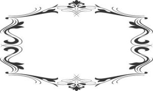 Vector Hoa Văn, Hoa Góc, Đường Viền (199)