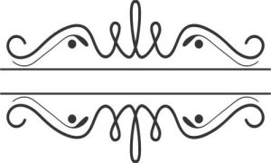 Vector Hoa Văn, Hoa Góc, Đường Viền (202)