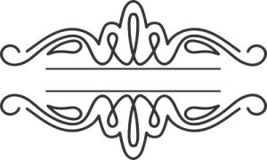 Vector Hoa Văn, Hoa Góc, Đường Viền (206)