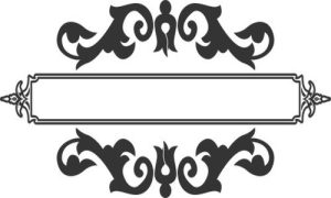 Vector Hoa Văn, Hoa Góc, Đường Viền (210)