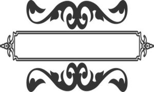 Vector Hoa Văn, Hoa Góc, Đường Viền (211)