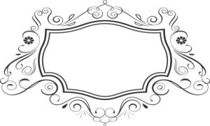 Vector Hoa Văn, Hoa Góc, Đường Viền (218)