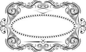 Vector Hoa Văn, Hoa Góc, Đường Viền (222)