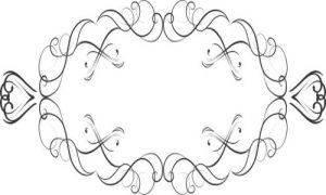 Vector Hoa Văn, Hoa Góc, Đường Viền (223)