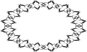 Vector Hoa Văn, Hoa Góc, Đường Viền (225)