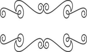 Vector Hoa Văn, Hoa Góc, Đường Viền (231)