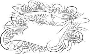 Vector Hoa Văn, Hoa Góc, Đường Viền (239)