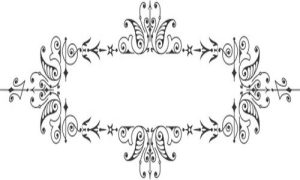 Vector Hoa Văn, Hoa Góc, Đường Viền (240)