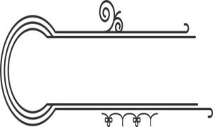 Vector Hoa Văn, Hoa Góc, Đường Viền (243)