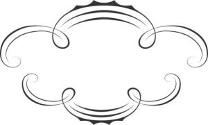 Vector Hoa Văn, Hoa Góc, Đường Viền (249)