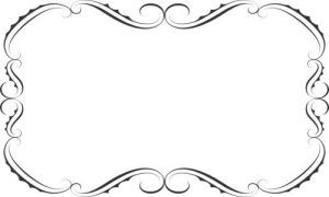 Vector Hoa Văn, Hoa Góc, Đường Viền (251)