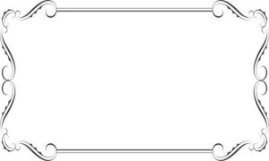 Vector Hoa Văn, Hoa Góc, Đường Viền (252)