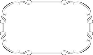 Vector Hoa Văn, Hoa Góc, Đường Viền (255)