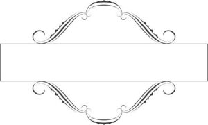 Vector Hoa Văn, Hoa Góc, Đường Viền (256)