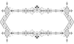 Vector Hoa Văn, Hoa Góc, Đường Viền (260)