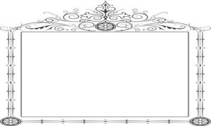 Vector Hoa Văn, Hoa Góc, Đường Viền (262)