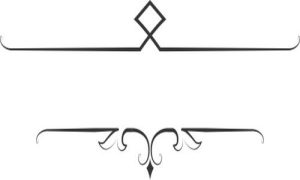 Vector Hoa Văn, Hoa Góc, Đường Viền (265)