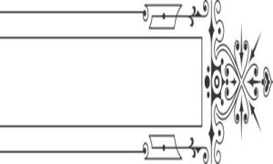 Vector Hoa Văn, Hoa Góc, Đường Viền (271)