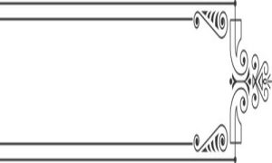 Vector Hoa Văn, Hoa Góc, Đường Viền (275)