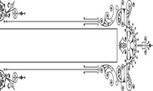Vector Hoa Văn, Hoa Góc, Đường Viền (279)