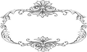 Vector Hoa Văn, Hoa Góc, Đường Viền (282)