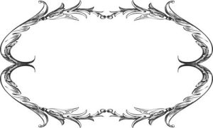 Vector Hoa Văn, Hoa Góc, Đường Viền (283)