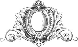 Vector Hoa Văn, Hoa Góc, Đường Viền (290)