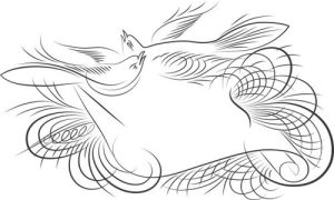 Vector Hoa Văn, Hoa Góc, Đường Viền (298)