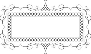 Vector Hoa Văn, Hoa Góc, Đường Viền (300)