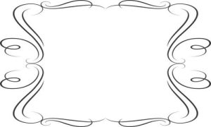 Vector Hoa Văn, Hoa Góc, Đường Viền (306)