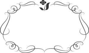 Vector Hoa Văn, Hoa Góc, Đường Viền (308)