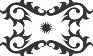 Vector Hoa Văn, Hoa Góc, Đường Viền (32)